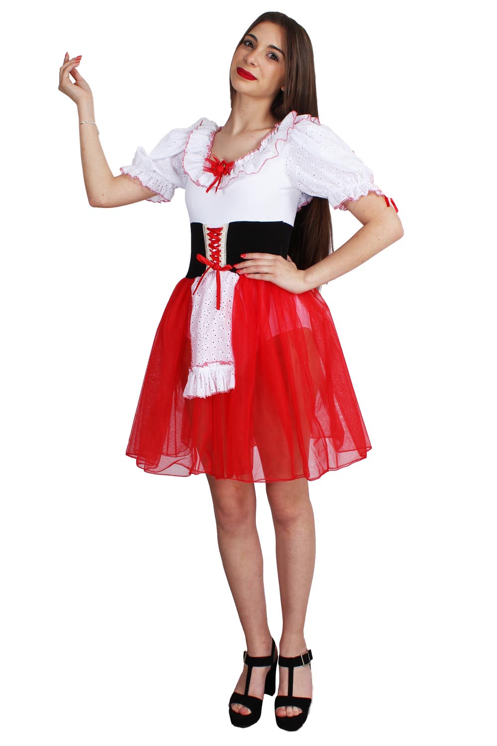 BODY DANZA CON TUTU' POPOLANA DONNA